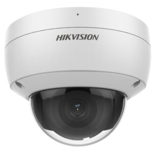 Camera dome IP 4K AcuSense Hikvision DS-2CD2186G2-I, 8MP, lentila 2.8mm, H.265+, Darkfighter IR 30m, slot 256GB, PoE, IP67