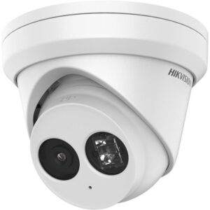 Camera dome IP Acusense Hikvision DS-2CD2383G2-IU, 8MP, lentila 2.8mm, IR 30m, slot 256GB, PoE, IP67