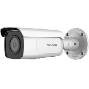 Camera supraveghere Hikvision IP Bullet DS-2CD2T46G2-2I2, 4MP, lentila 2.8mm, Darkfighter, Acusense, IR 60m, slot MicroSD, IP67