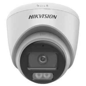 Camera Dual Light Turbo HD Hikvision DS-2CE72KF0T-LFS, 3K, lentila 2.8mm, IR 40m, lumina alba 40m, microfon, IP67