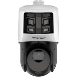 Speed Dome IP ColorVu panoramic Hikvision DS-2SE4C425MWG-E/26(F0), 6+4MP, lentila 2.8mm si 4.8-120mm, 25x, DarkFighter IR 100m, lumina 30m, PoE+, IP66