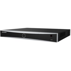 NVR 8 canale AcuSense Hikvision DS-7608NXI-I2/8P/S, 12MP, H.265+, alarma, 8 x PoE