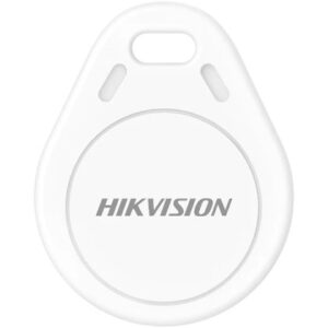 Tag de proximitate cu cip MIFARE (13.56MHz) Hikvision DS-PT-M1, alb