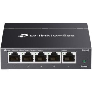 Omada 5-Port 10G Desktop/Rackmount Switc TP-LINK DS105G