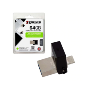 USB STICK KINGSTON, model: DTDUO03/64GB, capacitate 64 GB, interfata 3.0