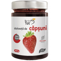 Dulceata de capsuni fara zahar 360gr BUN DE TOT