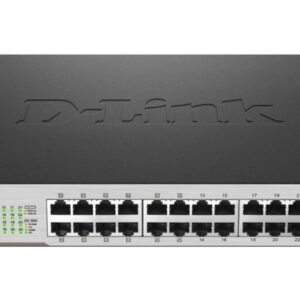 Switch Smart 24-port-uri Gigabit, plus 2 sloturi Combo Gigabit/SFP, 11inch 1U rack-mountable, D-LINK (DGS-1100-26)