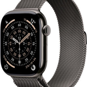 SmartWatch Apple Watch Series 11, Cellular, GPS, 46mm Carcasa Slate Titanium, Slate Milanese Loop - S/M