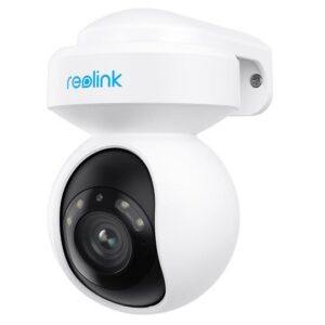 Camera supraveghere PTZ wireless Reolink E540, 5 MP. Pan si Tilt, 3X Zoom, 2.8 - 8 mm, auto-tracking, detectie persoane / vehicule / animale, IR / lum