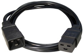 Power cord C19 to C20, 1.5 m (PC-189-C19)