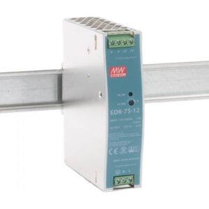 Sursa AC/DC 12V/6.3A pentru sina DIN MeanWell EDR-75-12