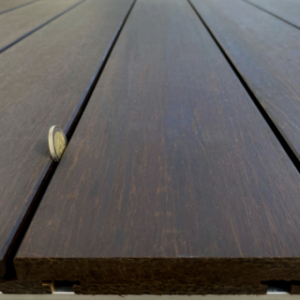 Deck Bambus Carbonizat  Exterpark  Sistem Instalare Magnet  20x139x1860 mm