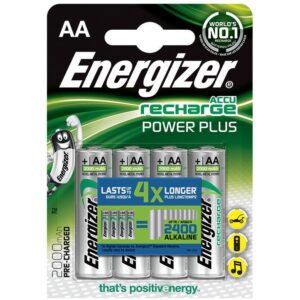 Acumulator 7638900249101 , ENERGIZER Power Plus, AA, HR6, 1.2V, 2000mAh, 4 pieces
