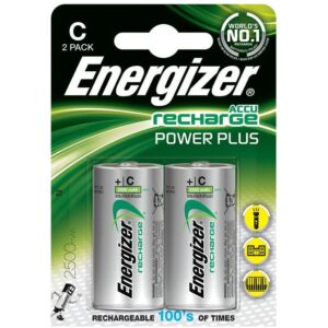 Acumulator 7638900138740, ENERGIZER Power Plus, C, HR14, 1.2V, 2500mAh, 2 pieces