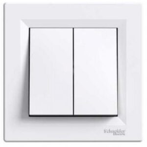 Intrerupator dublu Asfora Schneider EPH0300121