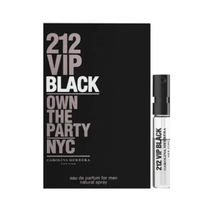 Esantion Carolina Herrera 212 Vip Black Elixir, Apa de Parfum, Barbati, 1,5 ml