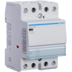 Contactor, 63A, 2ND, 230V Hager ESC263