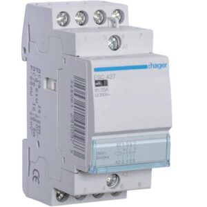 Contactor 25A, 2ND+2NI, 230V Hager ESC427