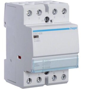 Contactor 25A, 3ND+1NI, 230V Hager ESC428