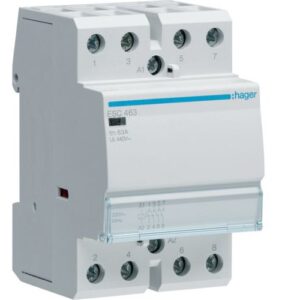 Contactor 63A, 4ND, 230V Hager ESC463