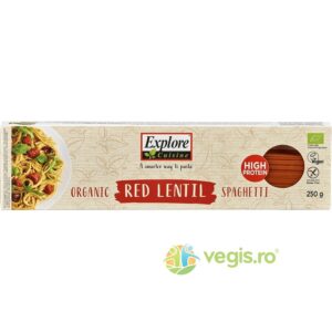 Spaghete din Linte Rosie fara Gluten Ecologice/Bio 250g
