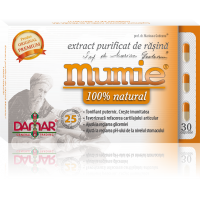Extract purificat de rasina mumie 100% natural-capsule 30cps DAMAR