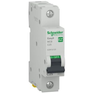 Siguranta automata Easy9 1P 25A 4500A curba C Schneider EZ9F32125