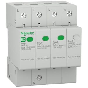 Descarcator 3P+N 20 kA Easy9 Schneider EZ9L33720