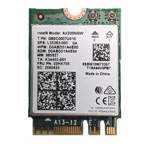 INTEL WI-FI 6 AX200 M.2 vPro, WLAN SISTEM ADAPTER