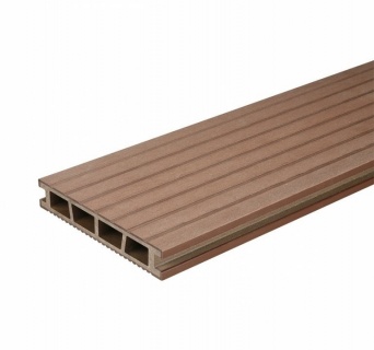 Deck WPC Bergdeck culoare castaniu BD10-CN 25x150x2400/3000/4000 mm