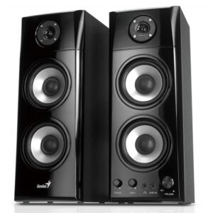 BOXE 2.0 GENIUS. 'SP-HF1800A', RMS: 25Wx2, black, jack casti, line in '31730908100' (include timbru verde 1 leu)