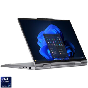 Laptop Lenovo 14'' ThinkPad X1 2-in-1 Gen 9, 2.8K OLED 120Hz Touch, Procesor Intel® Core™ Ultra 7 155U (12M Cache, up to 4.80 GHz), 32GB LPDDR5X, 2TB SSD, Intel Graphics, Win 11 Pro, Grey