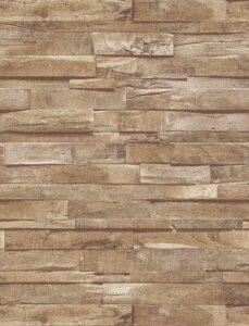 Tapet Komar Imitations 2 model imitație lemn cu efect 3D lavabil maro/bej cod 10181-11 0.53m x 10m 50 mp/rola