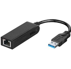 Adaptor USB3.0 la RJ-45, Gigabit, (T/M), D-LINK (DUB-1312)