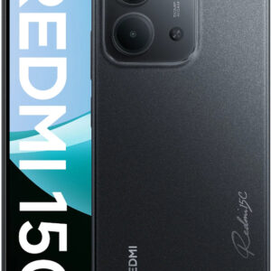 Smartphone Xiaomi Redmi 15C, 128GB, 4GB RAM, 4G, Tri-Camera, Midnight Black