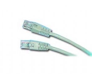 Cablu UTP Patch cord cat. 5E, conectori 2x 8P8C, lungime cablu: 30m, bulk, Alb, GEMBIRD (PP12-30M)