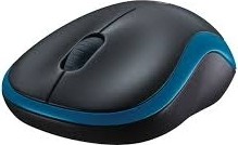 MOUSE Logitech M185 Wireless Mouse, Blue (910-002239)