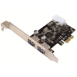 Card PCI-Express adaptor la 2 x USB 3.0, Logilink 'PC0054A'
