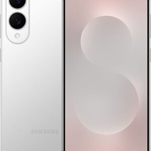 Smartphone Samsung Galaxy S25 Edge, 256GB, 12GB RAM, Dual SIM, 5G, Tri-Camera, Titanium Silver