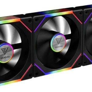 Ventilator Gamdias Aeolus P2 1203 120mm ARGB Three Fan Pack