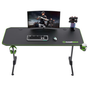 Birou Gaming Gamemax D140 Carbon, Negru