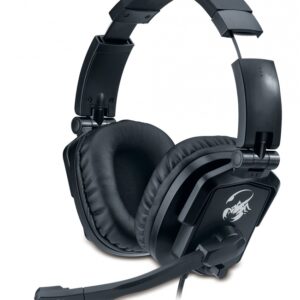 Casti GENIUS 'Lychas HS-G550' + microfon, design pliabil, jack 3.5mm aurit '31710040101' (include timbru verde 0.01 lei)