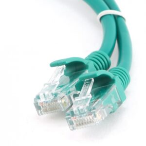 Cablu UTP Patch cord cat. 5E, conectori 2x 8P8C, lungime cablu: 5m, Verde, GEMBIRD (PP12-5M/G)