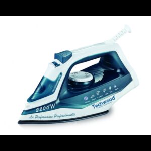 Fier de calcat Techwood TFV-2207, 2200W, talpa inox, spray, aburi, autocuratare