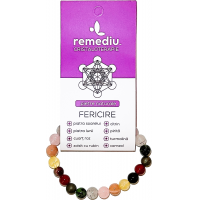 Fericire bratara din cristale 1buc REMEDIU