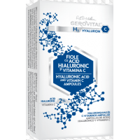 Fiole cu acid hialuronic si vitamina c 10buc FARMEC