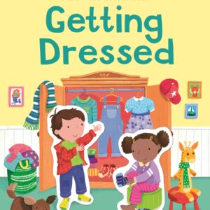 First Sticker Book Getting Dressed Usborne