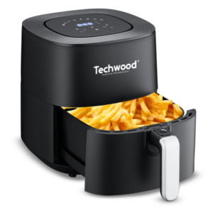 Friteuza cu aer cald Techwood TFR-556SHD, 5.5L, 1700W, 8 programe, 80 - 200 °C