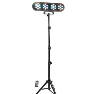LED bar 4X7X1W RGBW + trepied Party FUNLED