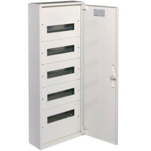 Tablou electric aplicat 60 module ( 5x12 ), usa opaca Hager FW512W